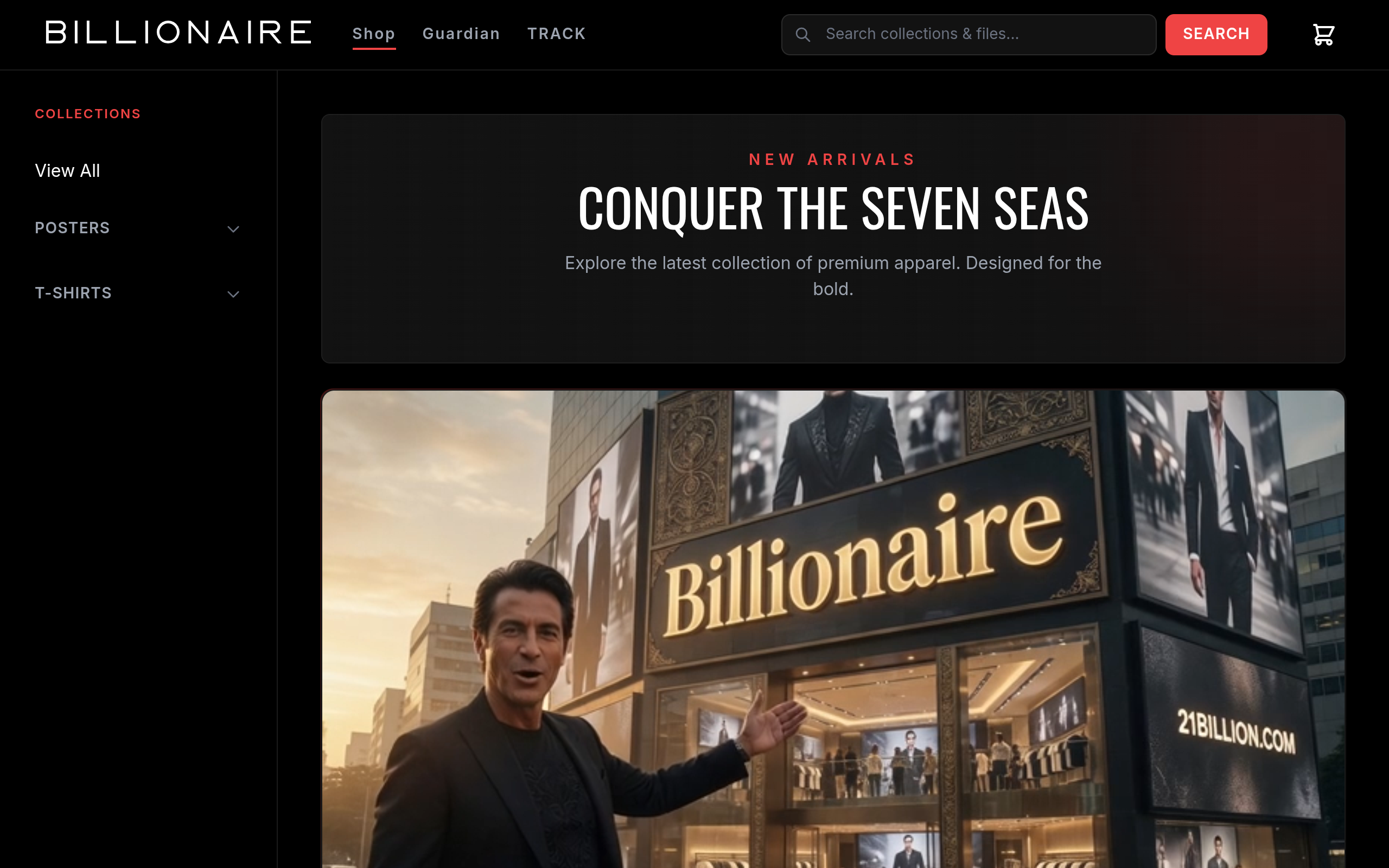 Homepage preview of 21billion.com